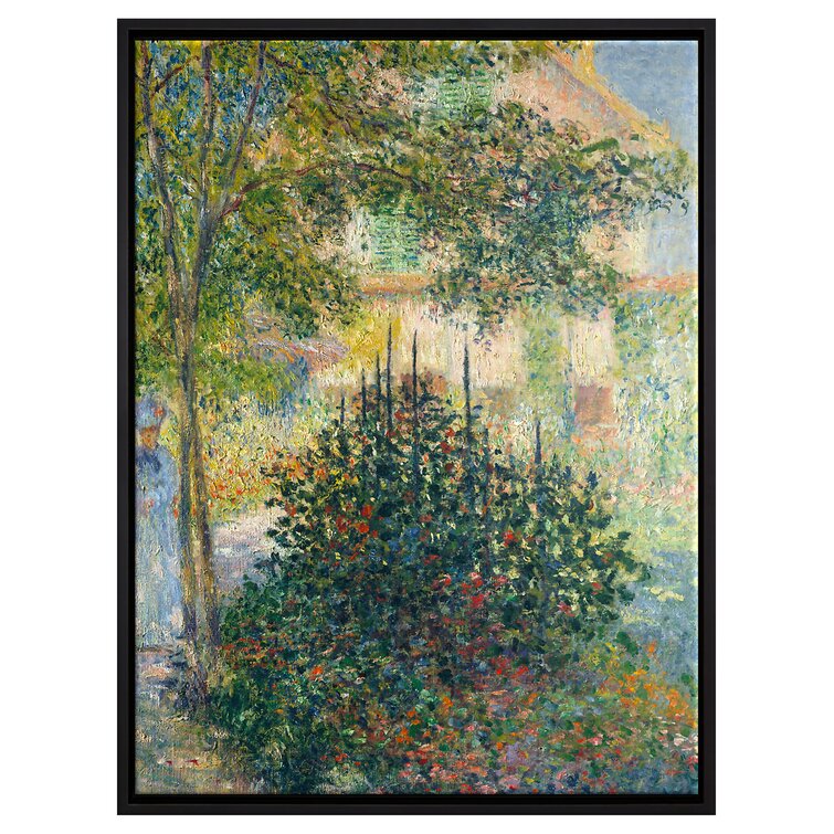 Rosalind Wheeler Gerahmtes Leinwandbild Camille Monet Im Garten In